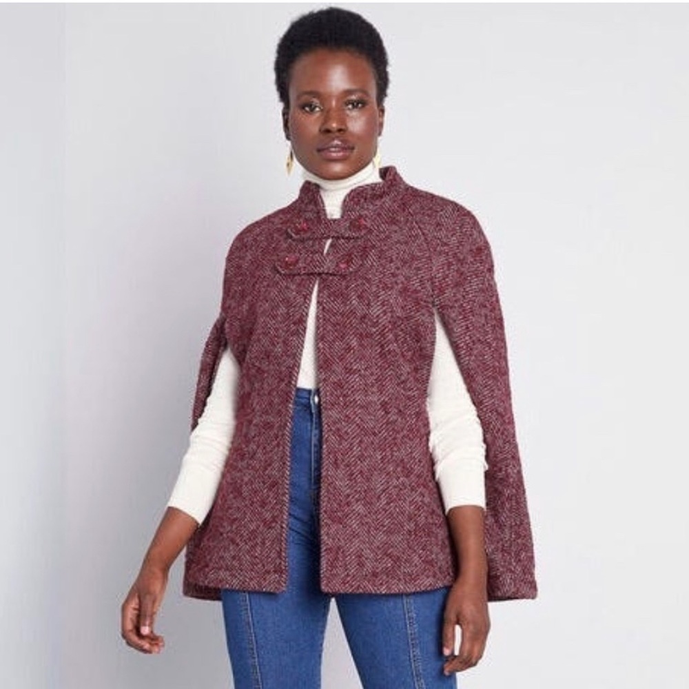 Wool Cape by ModCloth